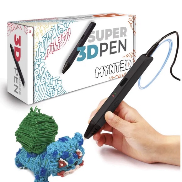 MYNT3D SUPER 3D PEN 1.75mm ABS and PLA Compatible 3D Printing PEN - Picture 1 of 4